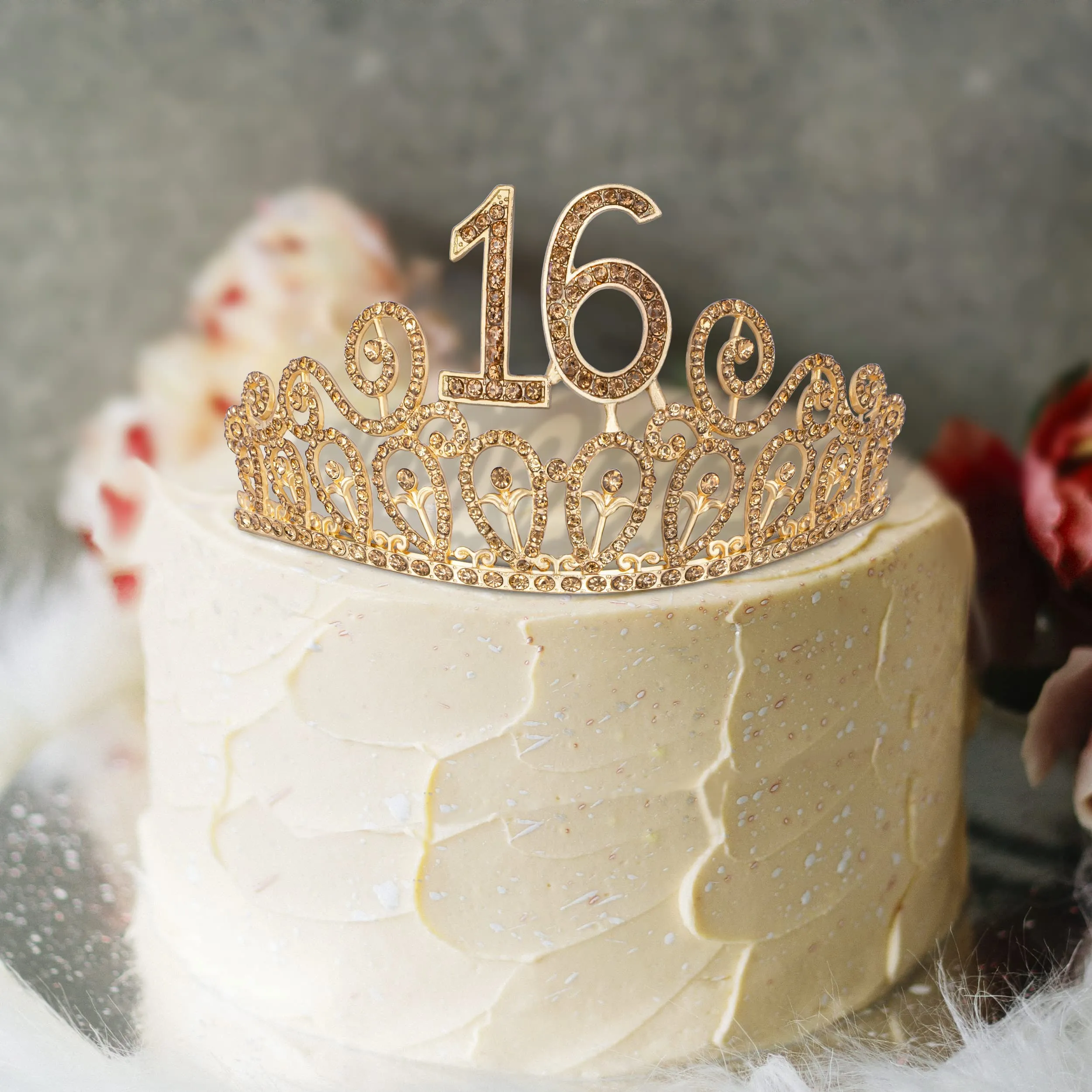 16th Birthday, 16th Birthday Decorations, 16th Birthday Crown, 16th Birthday Tiara