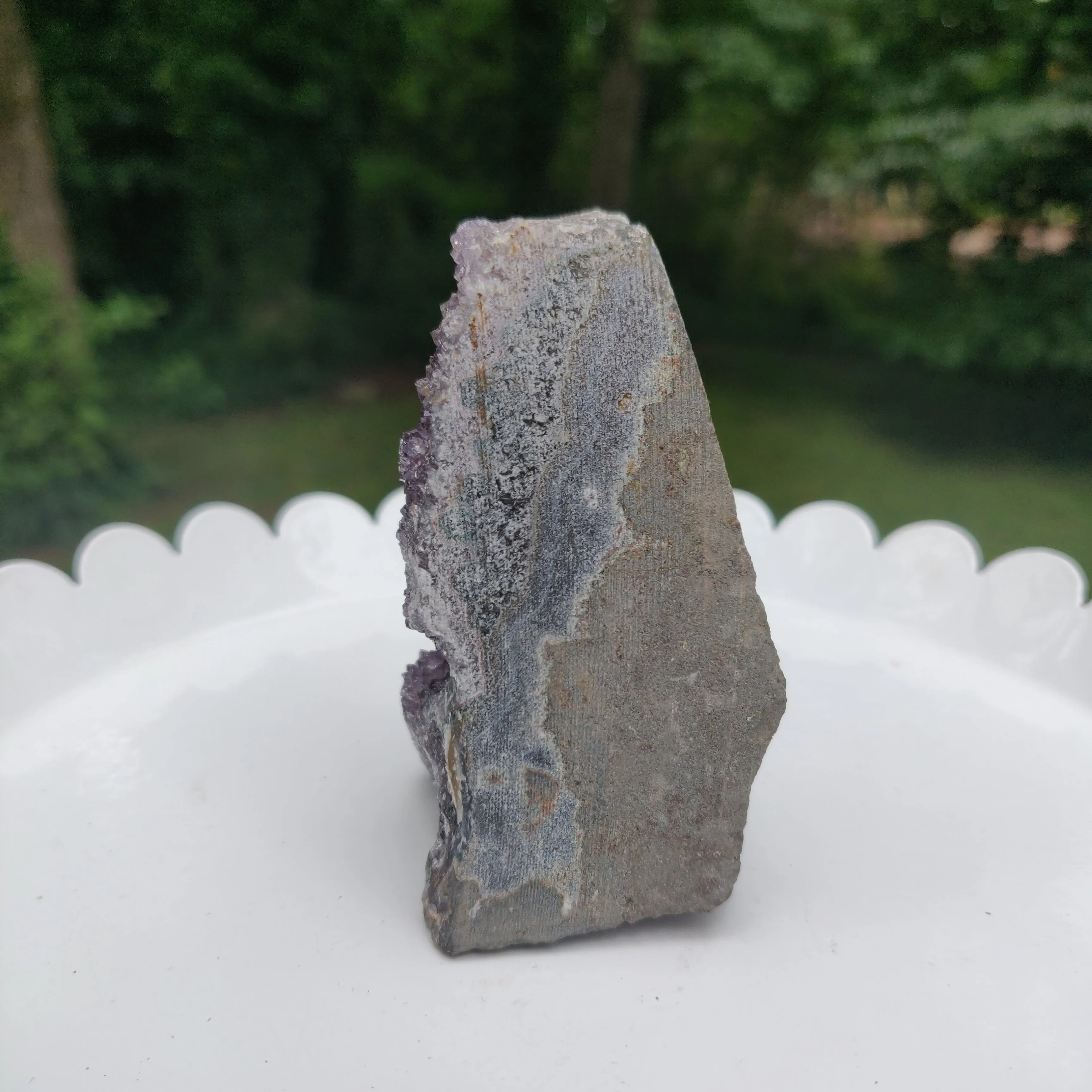 Amethyst Geode Free Form, Cut Base (#2)