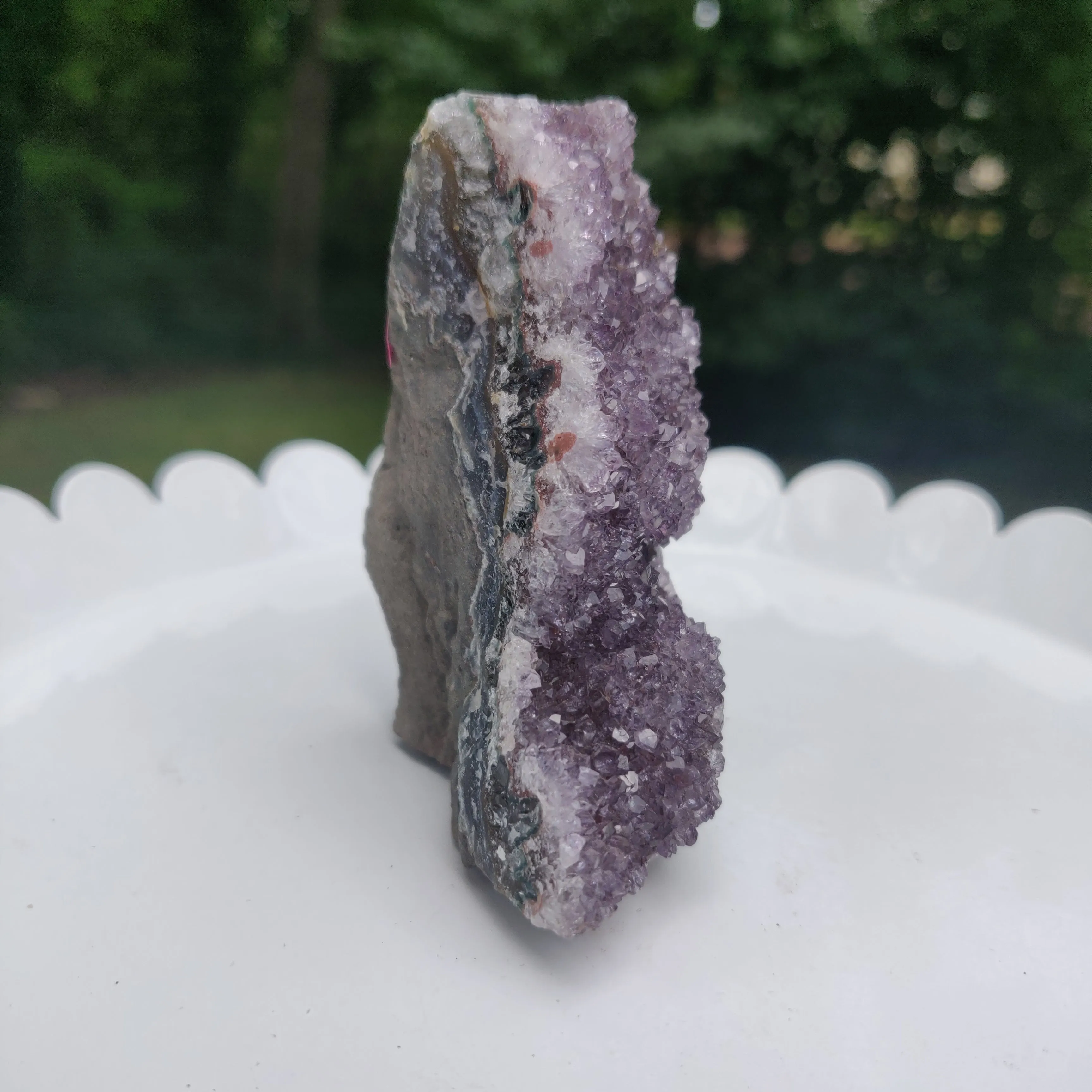 Amethyst Geode Free Form, Cut Base (#2)