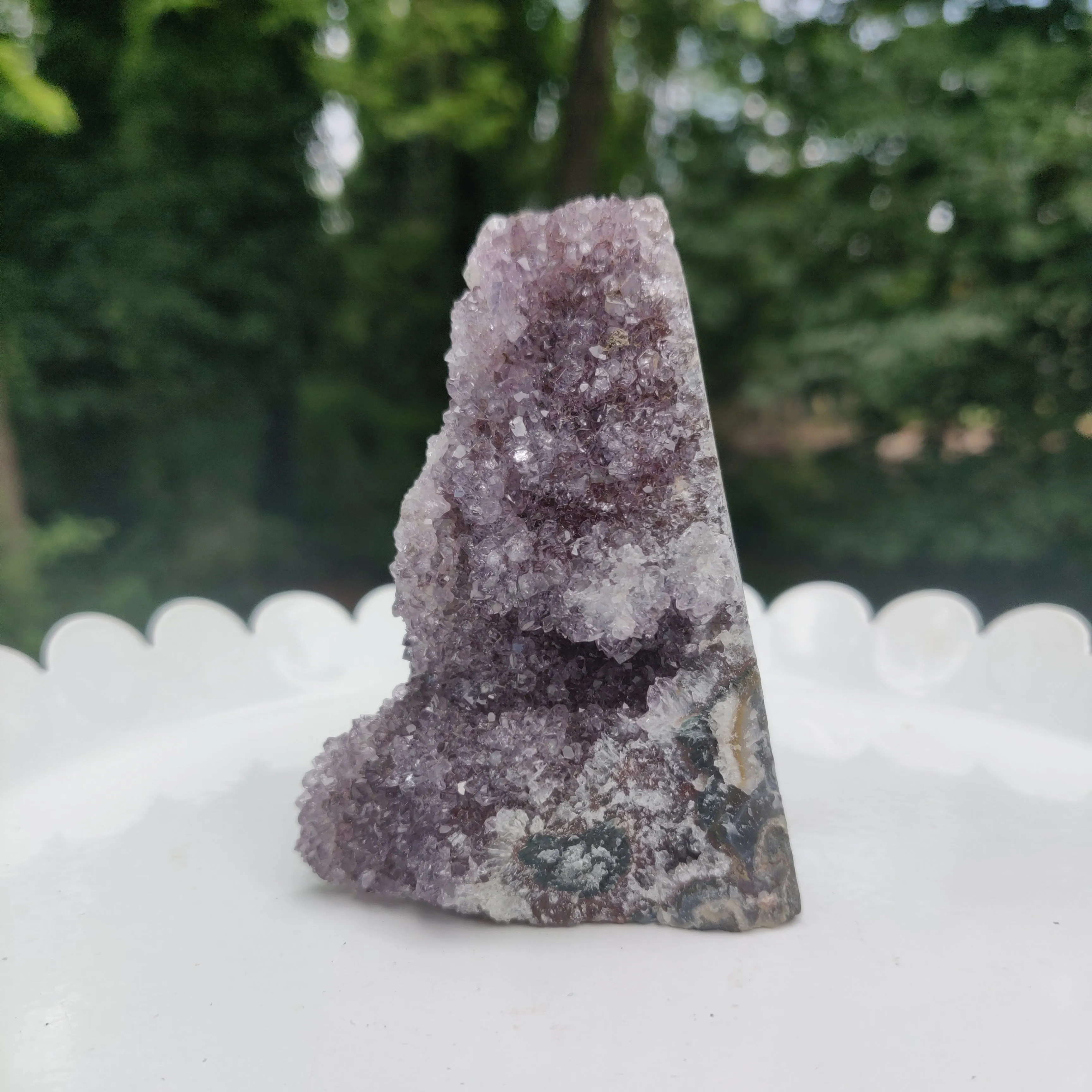 Amethyst Geode Free Form, Cut Base (#2)