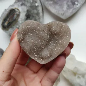 Amethyst Geode Heart (#G16)