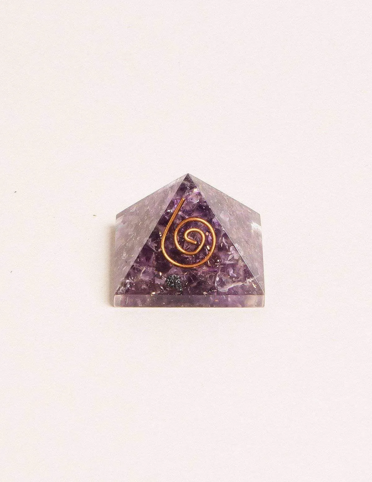 Amethyst Orgone Mini Pyramid