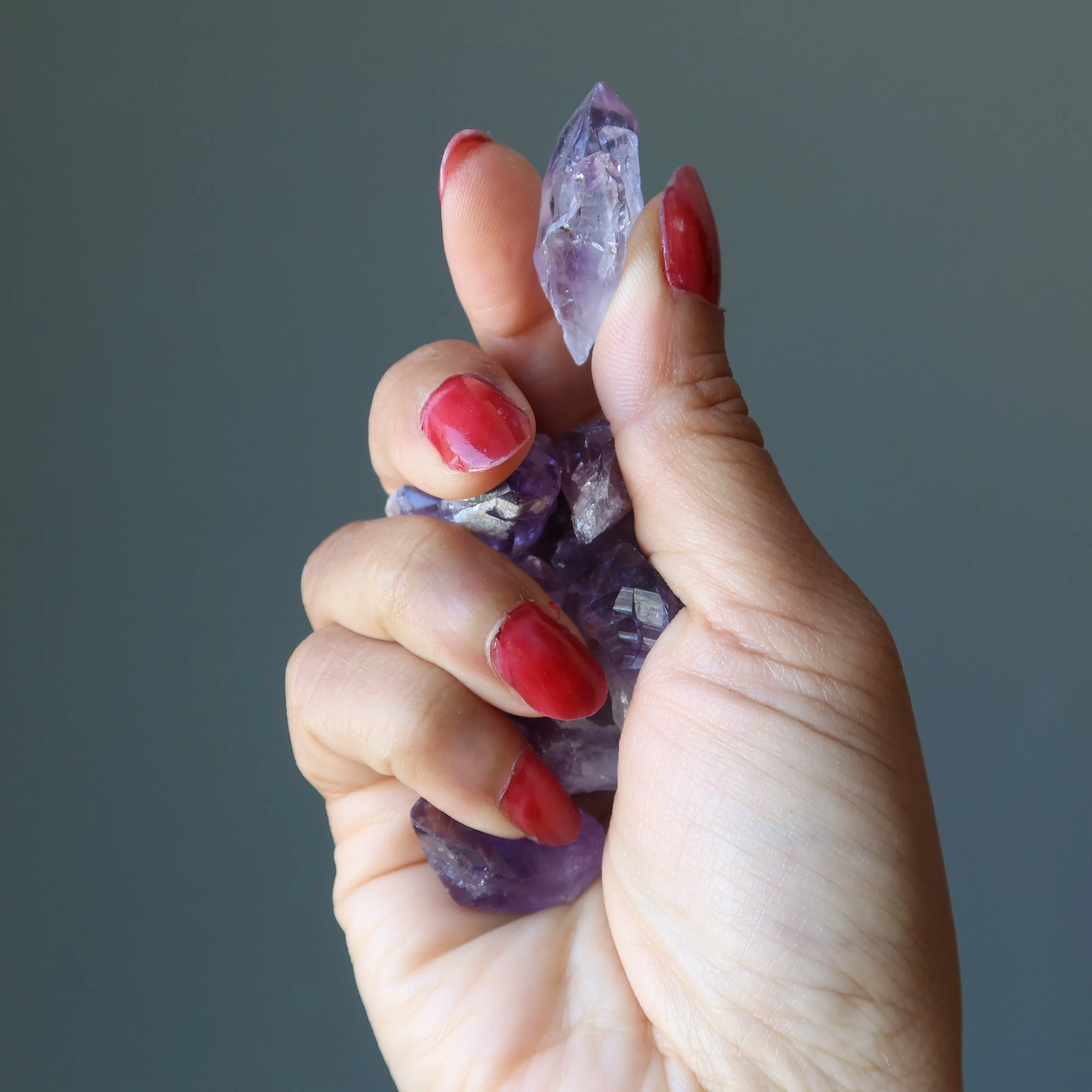 Amethyst Raw Crystal Point Nirvana Spirituality