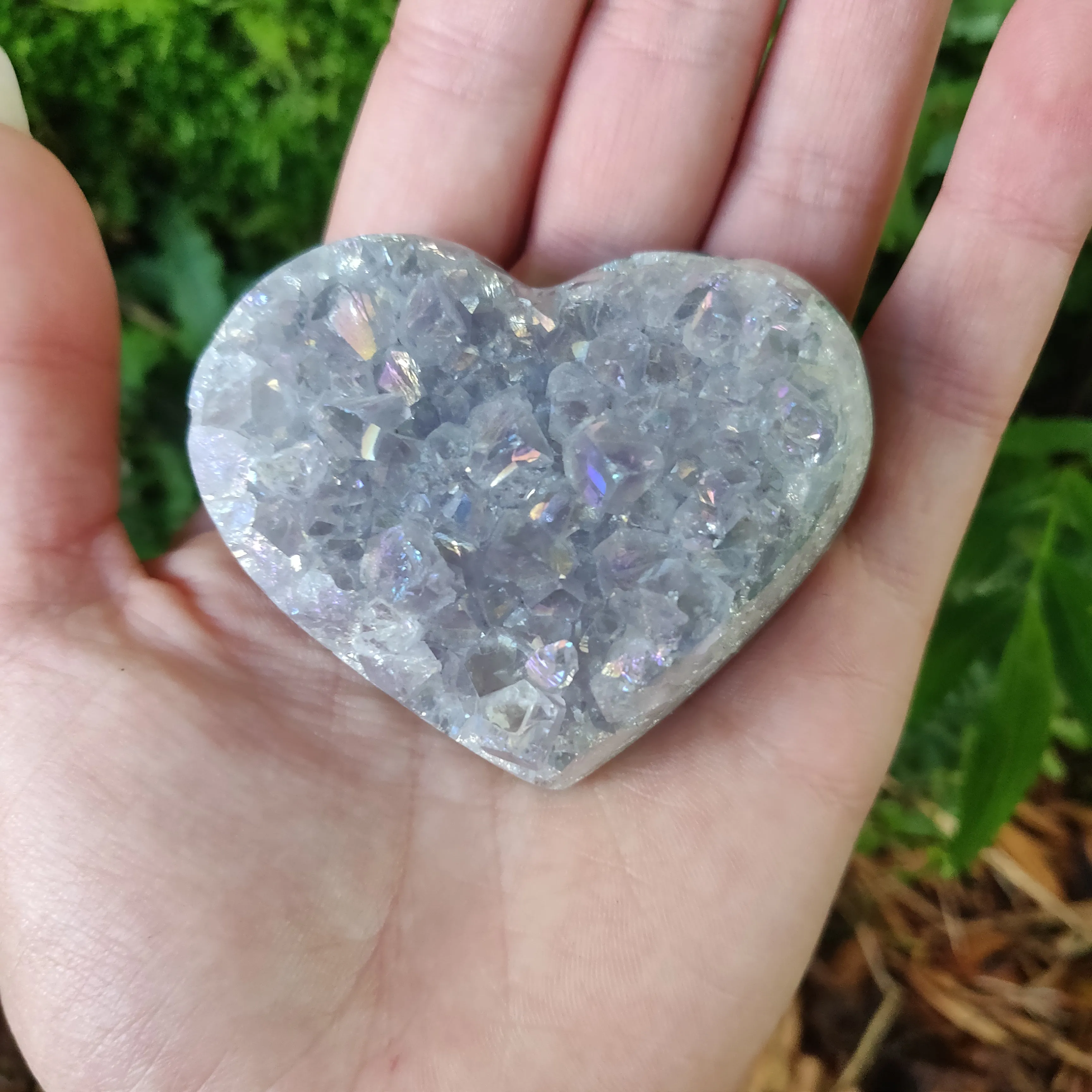 Aura Amethyst Heart (#21)