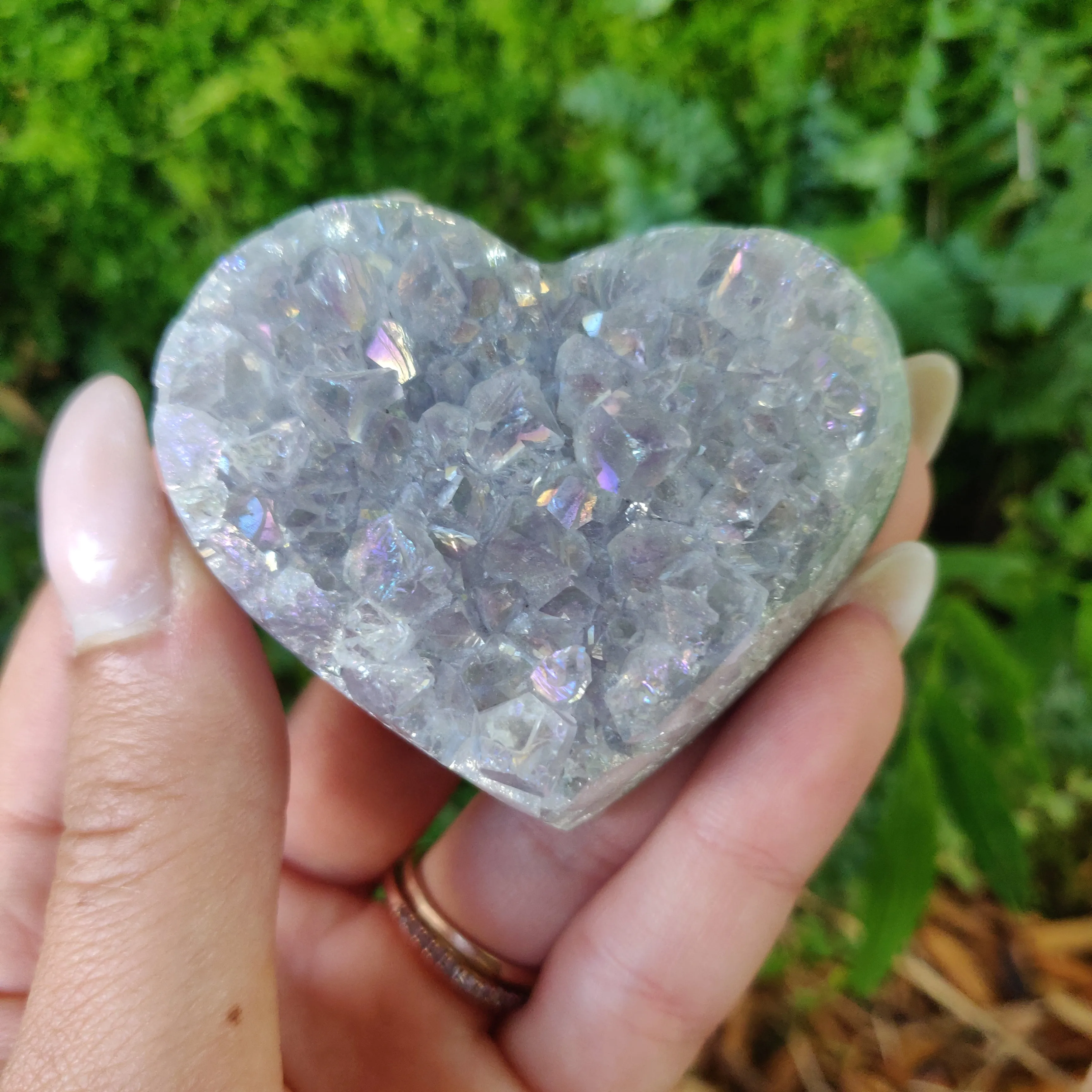 Aura Amethyst Heart (#21)