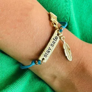 Bracelet Stay Safe Turquoise