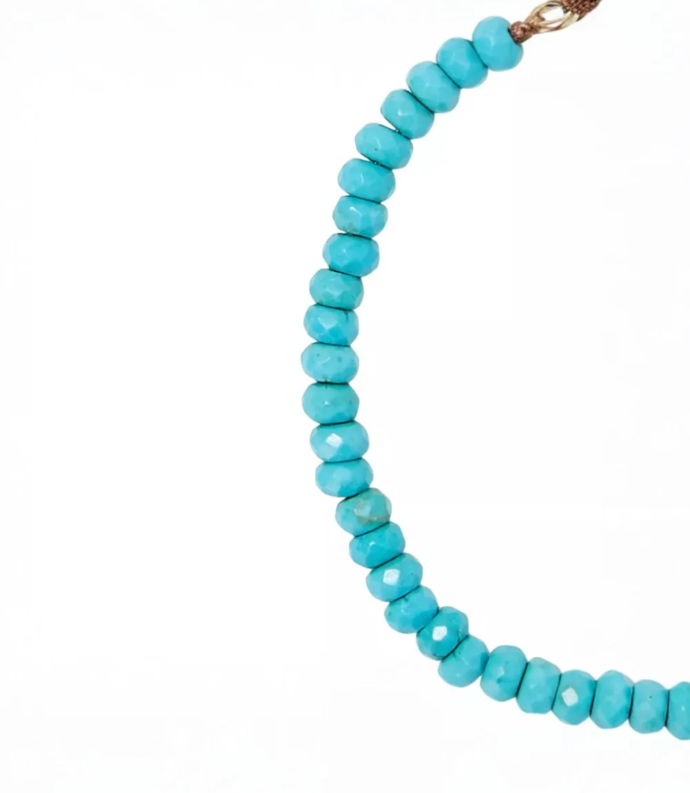 Chan Luu Beaded Turquoise Bracelet