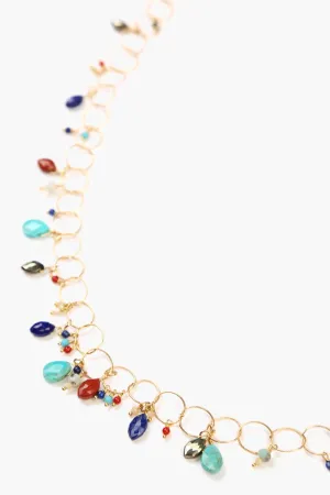 Chan Luu Multi-Stone Mix Chain Layering Long Necklace