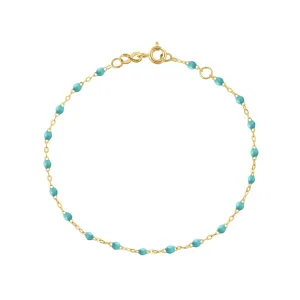 Classic Gigi bracelet, turquoise green