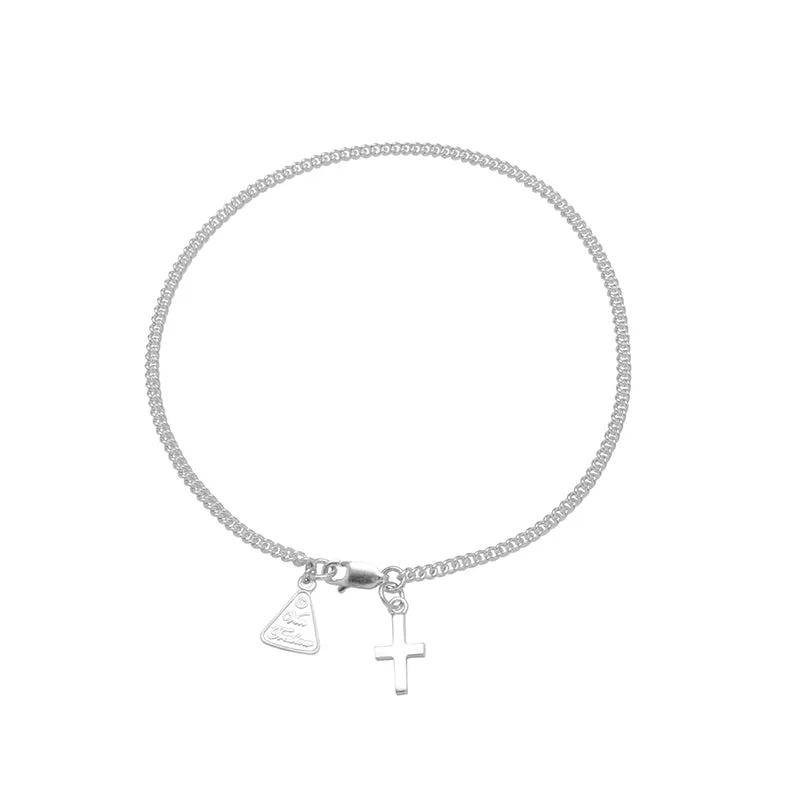 CROSS CHARM ANKLET