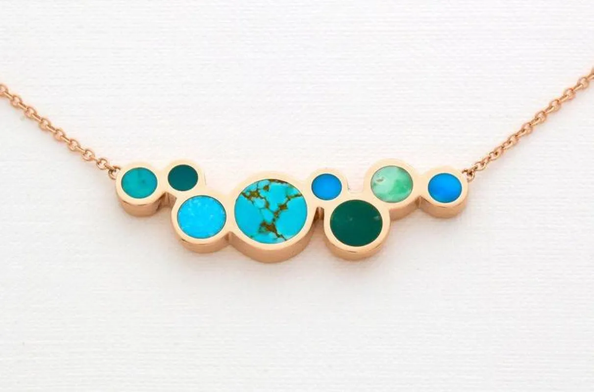 Effervescent Bleu Multi Necklace