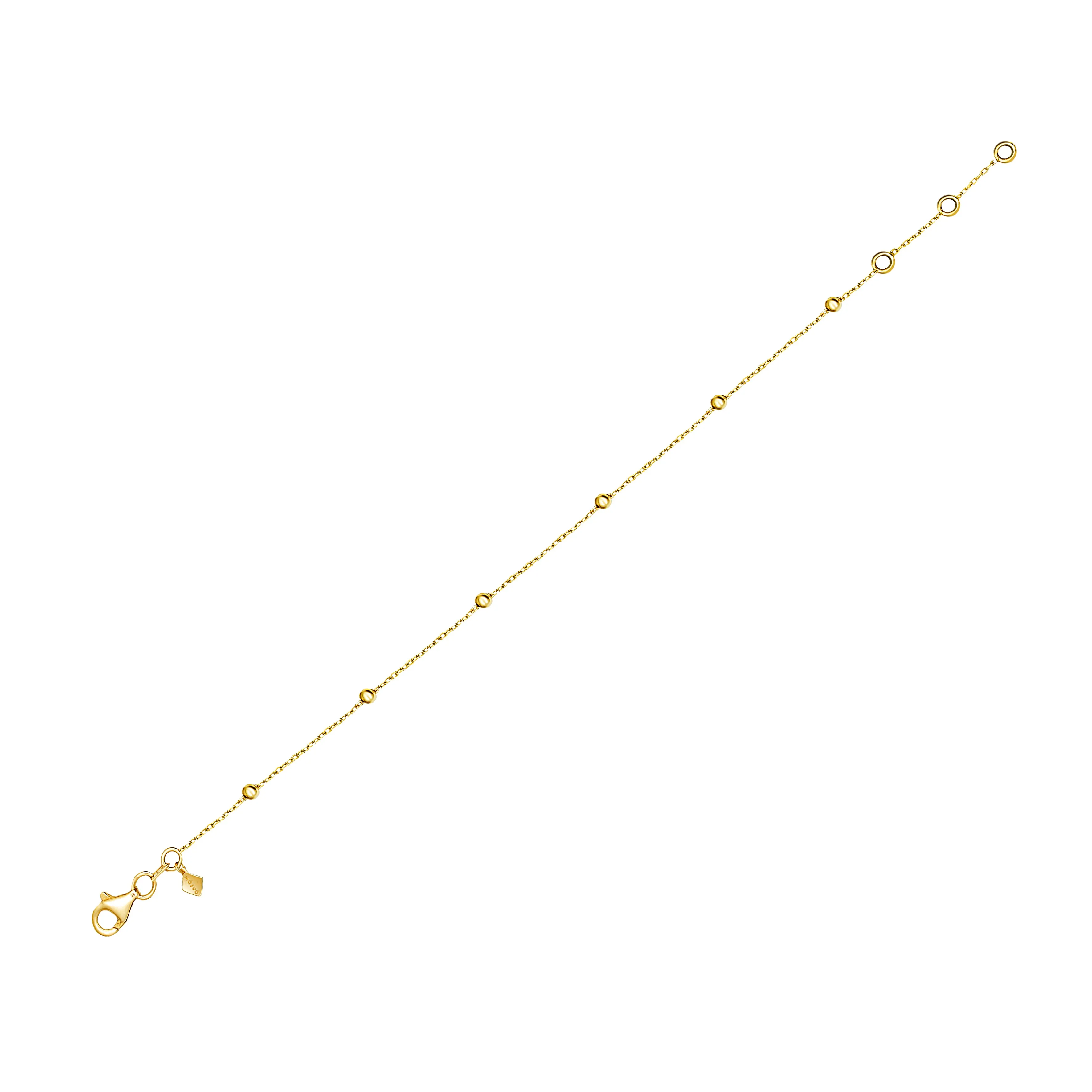 Essential Ball Anklet - 14 karat gold anklet