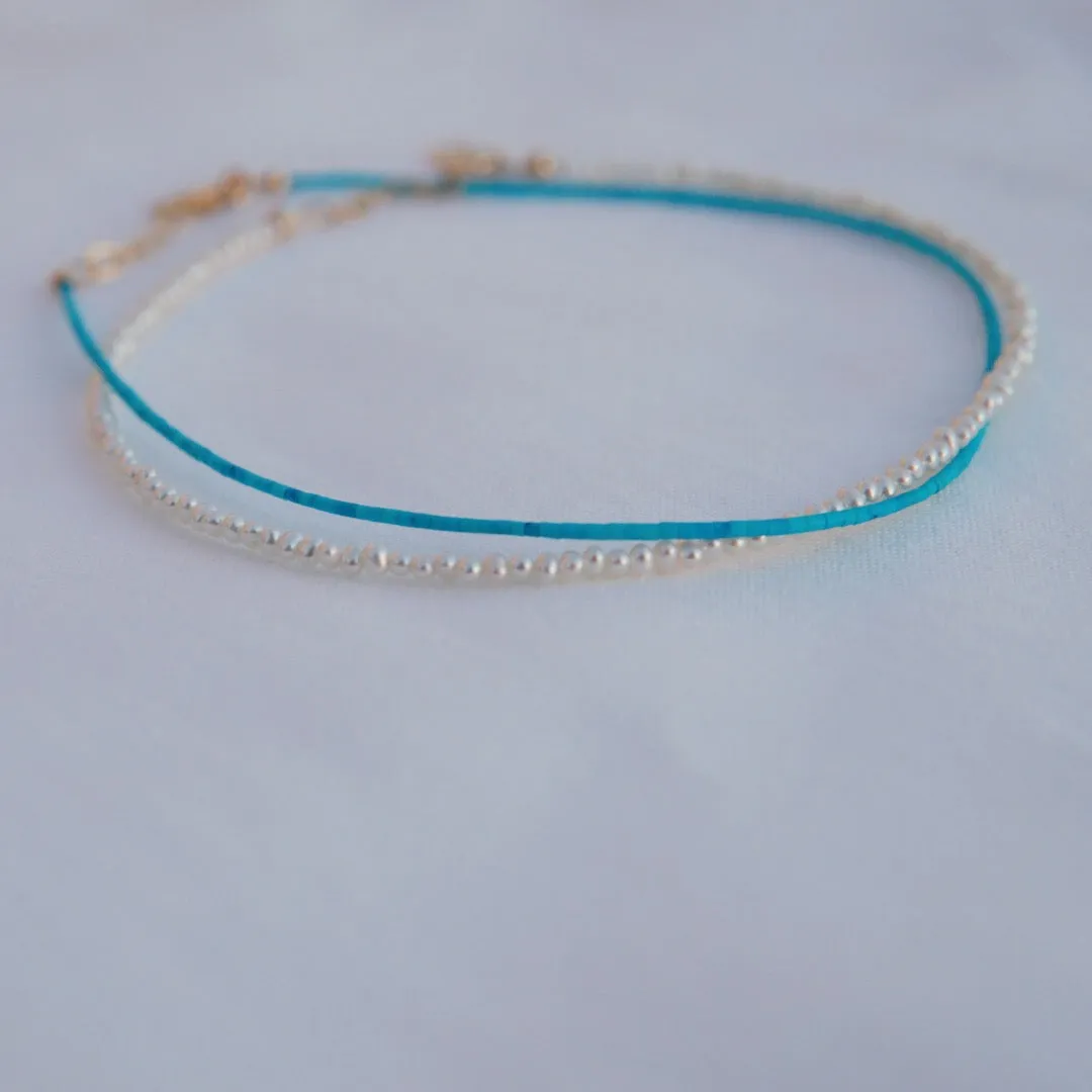 Freshwater Seed Pearl Anklet