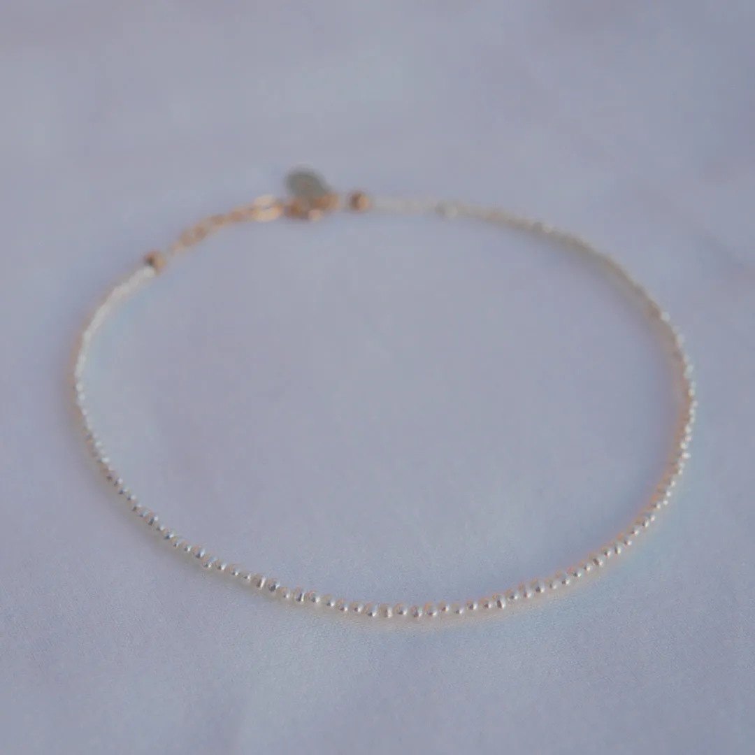 Freshwater Seed Pearl Anklet