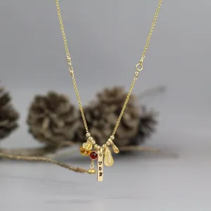 Gold Filled Abundance Necklace