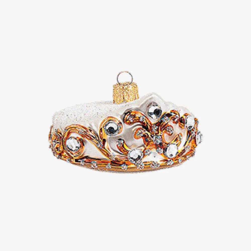 Gold Tiara Ornament