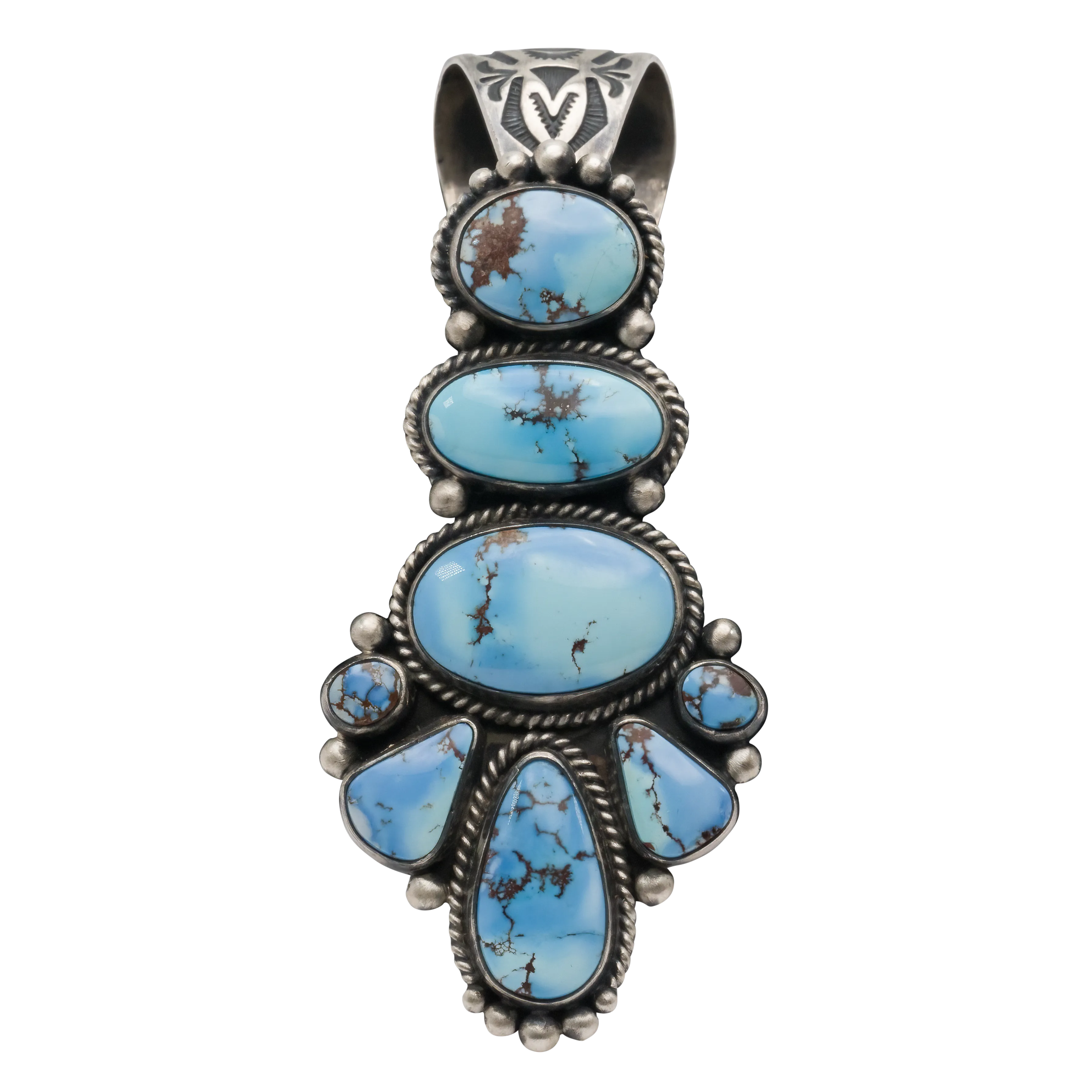 Golden Hills Turquoise Pendant | Lowell Draper