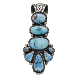 Golden Hills Turquoise Pendant | Lowell Draper