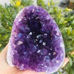 Gorgeous Amethyst Caves!!Natural Ametista Amethyst Geode Quartz Cluster Crystal Thunder Egg