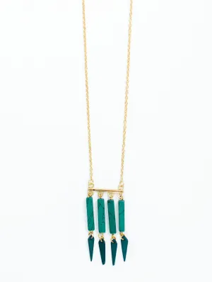 Huntress Necklace - Turquoise