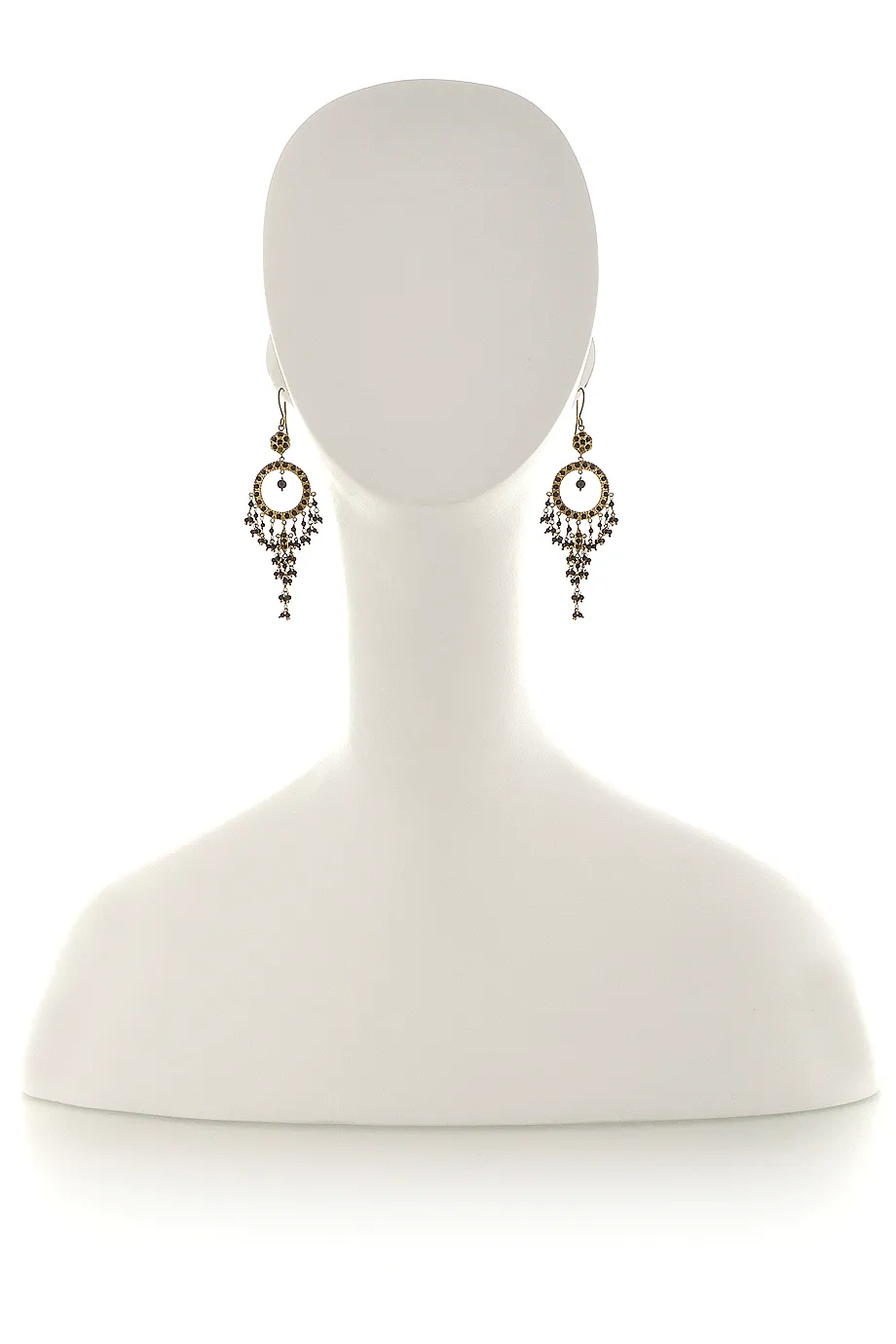 ISHARYA NIKITA Black Onyx Earrings