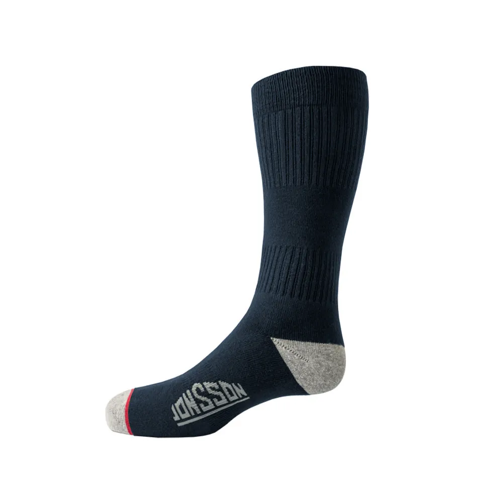 JONSSON ANKLET SOCK COLOUR-NAVY SIZE-8-12