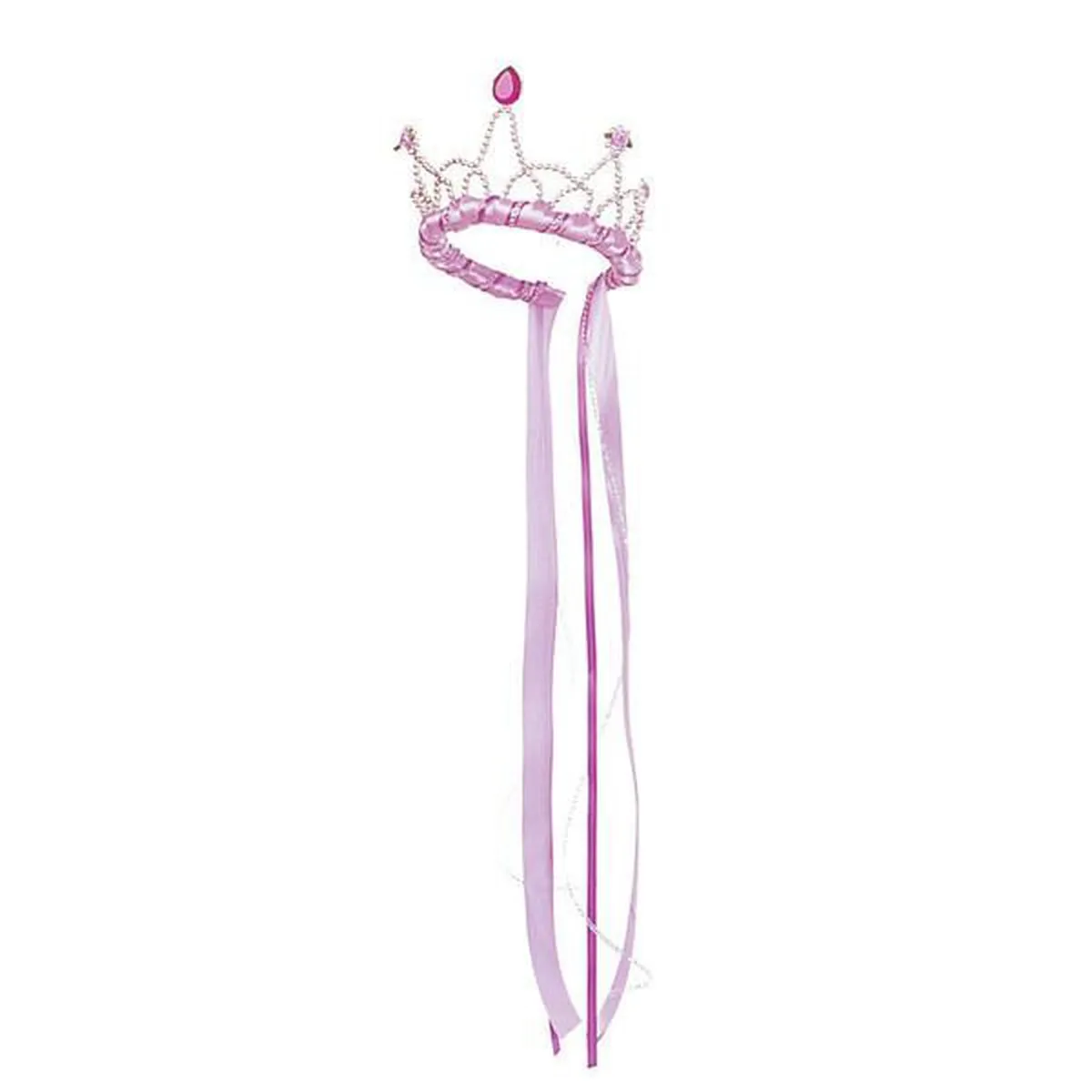 lilac ribbon tiara