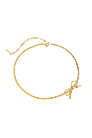 MARCY ANKLET 18K GP Stainless