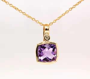 Mark McAskill Celebration Amethyst & Diamond Pendant