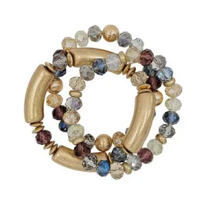 Meghan Browne Hamlin Bracelet - Dark Multi