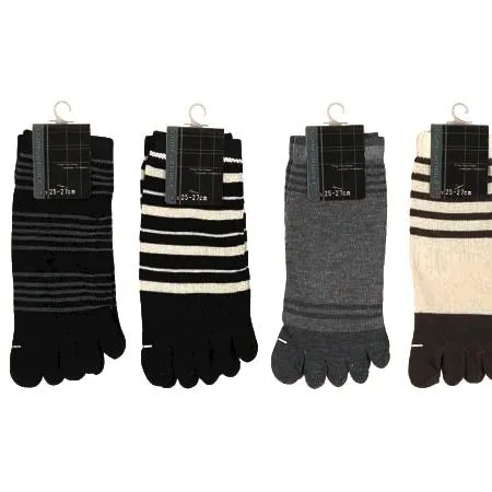 Men Sneaker 5 Toe Socks