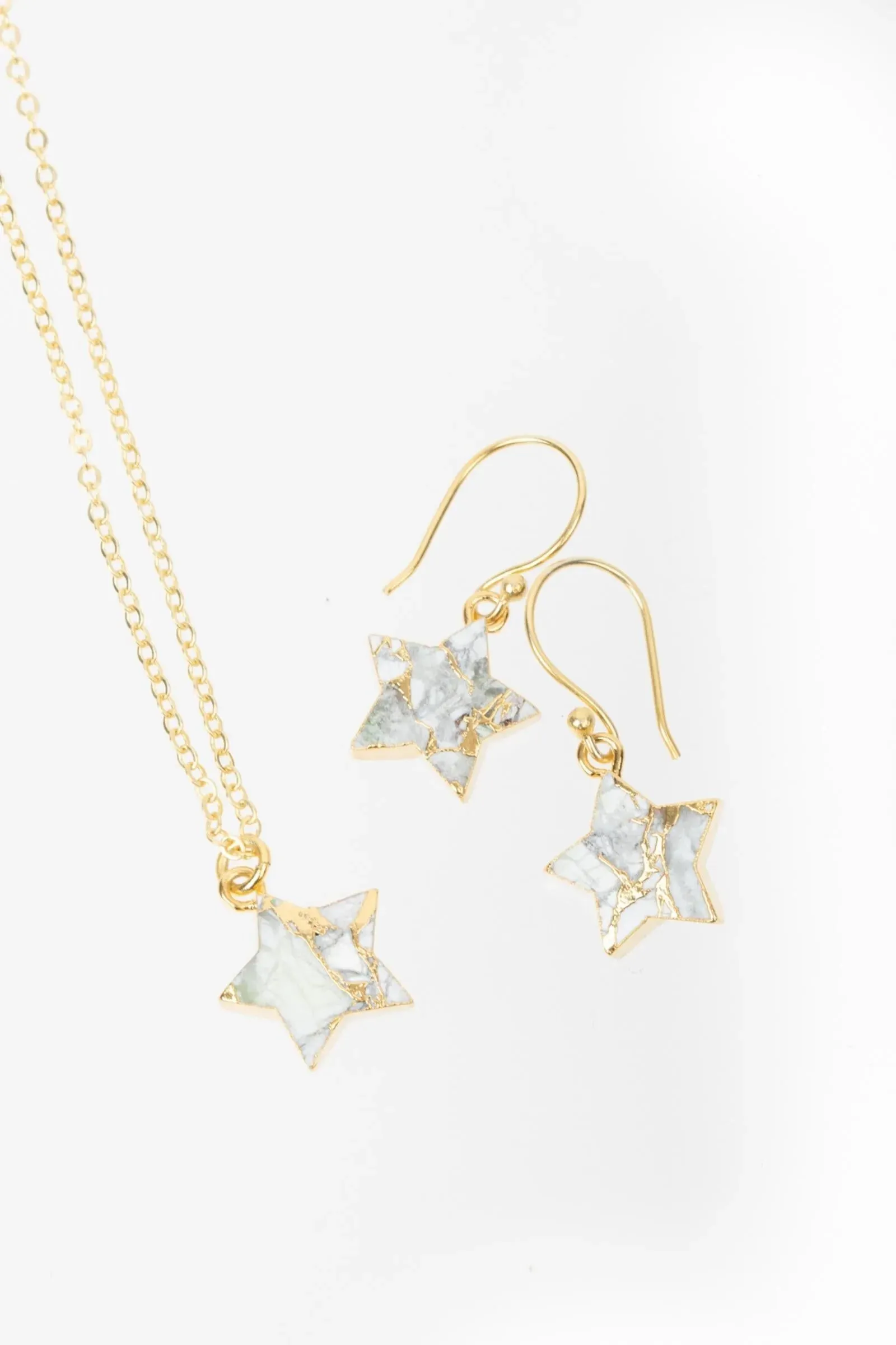 Mojave Star Mini Earring And Necklace Set