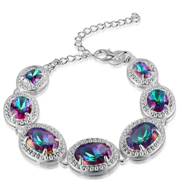 Mystic Topaz Jewelry Set