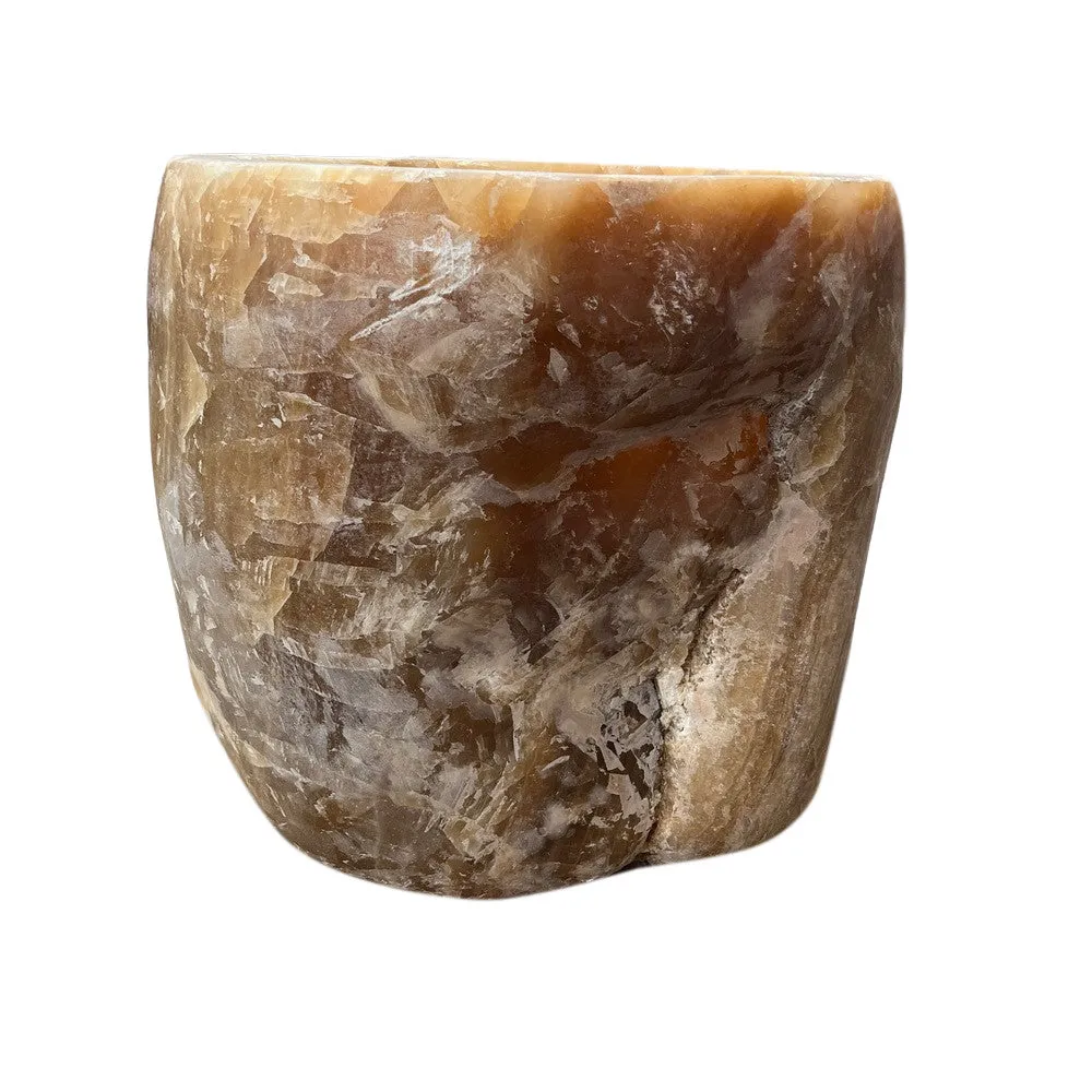 Natural Organic Onyx Planter