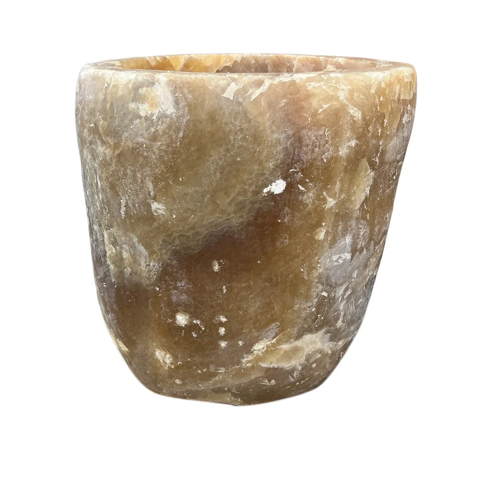 Natural Organic Onyx Planter