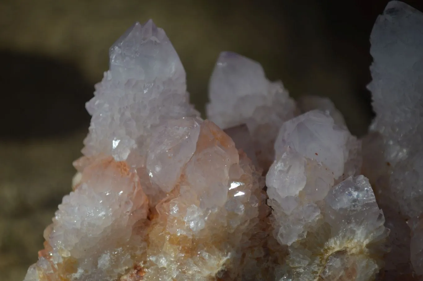 Natural Spirit Amethyst / Ametrine Quartz Clusters x 6 From Boekenhouthoek, South Africa