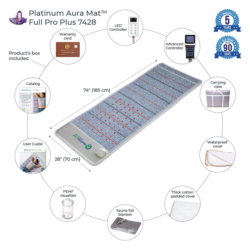 Platinum Aura Mat Pro PLUS 7428 | Photon Advanced PEMF InfraMat Pro®