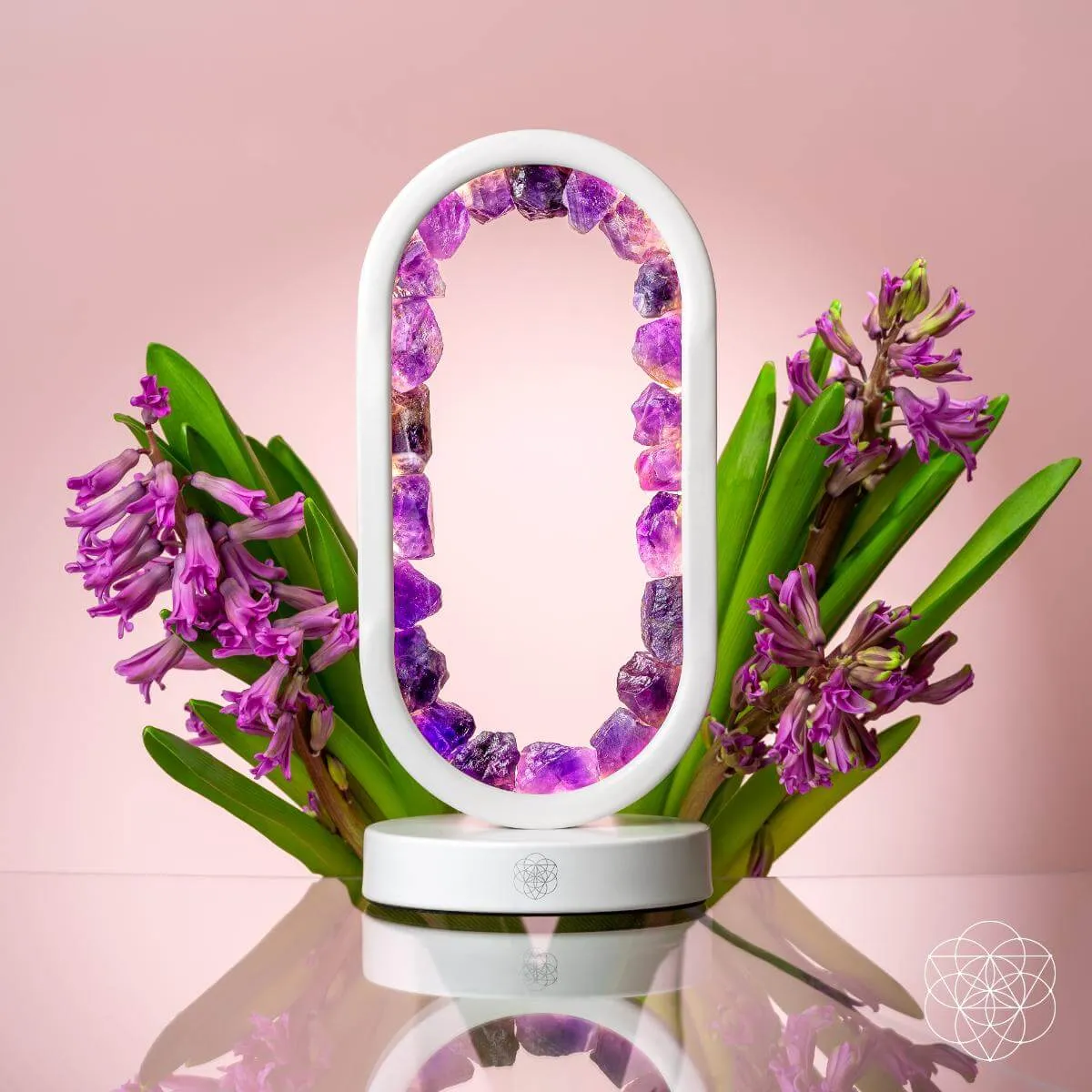 Portal to Peace - Amethyst Lamp of Stress Relief