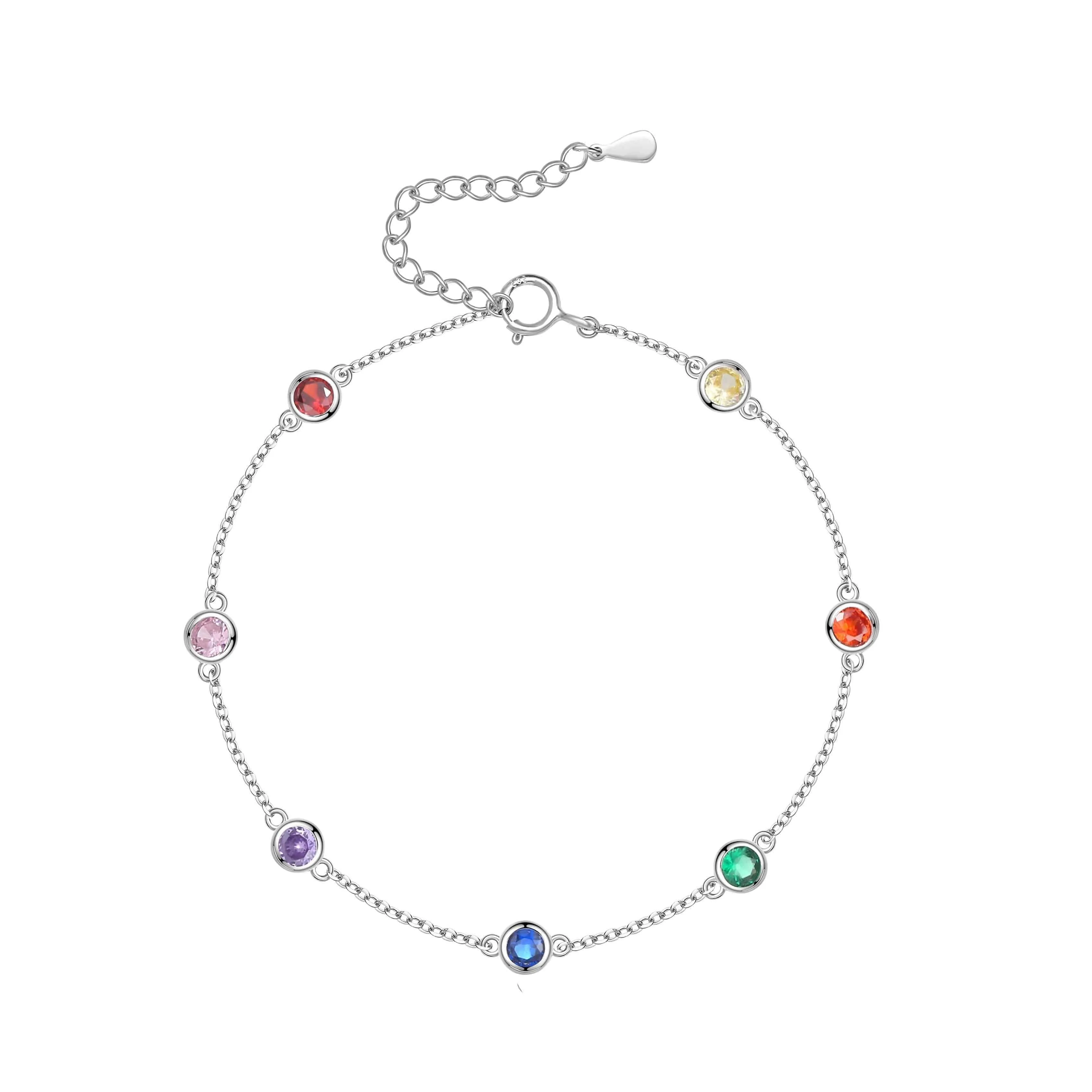 "Rainbow" Anklet