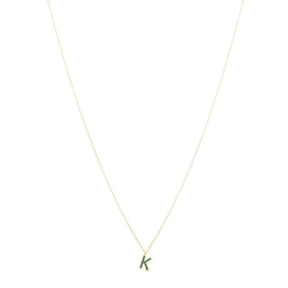 Roslyn Initial Necklace