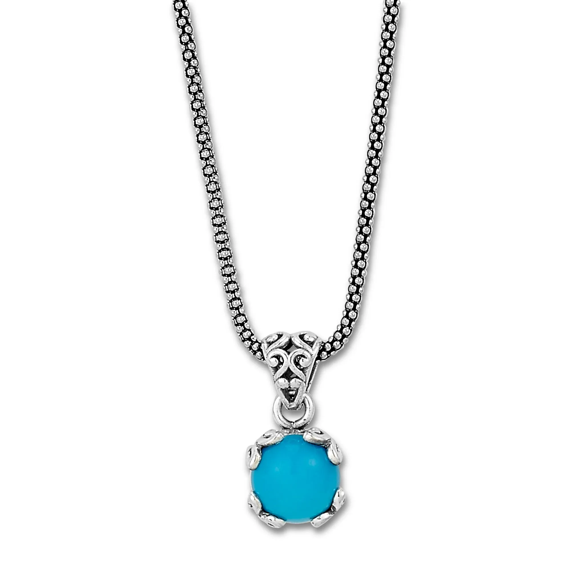 Samuel B. Sleeping Beauty Turquoise Glow Necklace