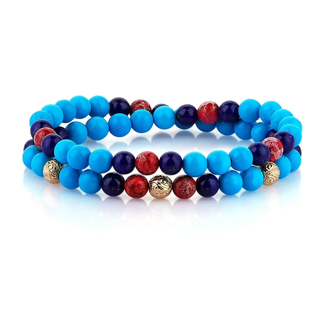 Soho Double Beaded Bracelet