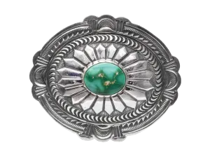 Sonoran Turquoise Belt Buckle | Arnold Blackgoat