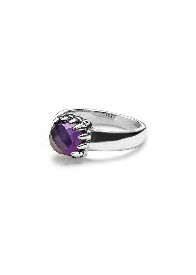 STOLEN GIRLFRIENDS CLUB BABY CLAW AMETHYST RING JWL2052DA