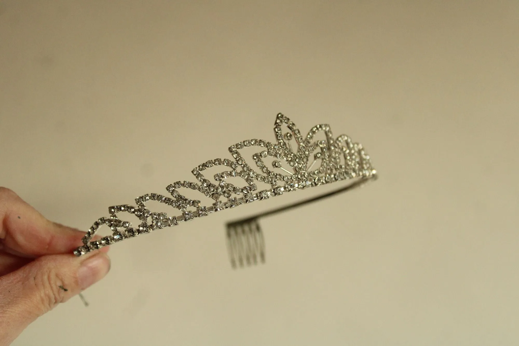 Tiara for Women, Crystal Rhinestone Bridal Or Prom Crown