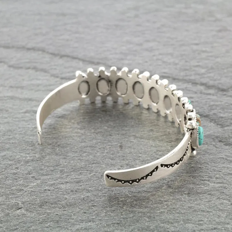 Turquoise Open Bracelet