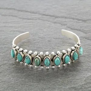 Turquoise Open Bracelet