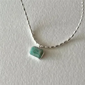 Turquoise Tranquility ✧ s925 Silver Necklace