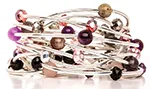 Wish | Bracelet | Topaz Amethyst - Crystal