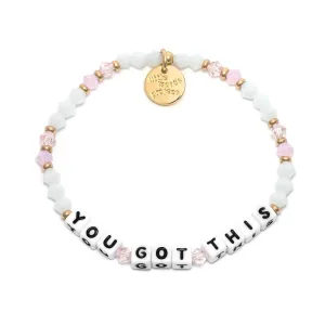 You Got This Clean Linen Bracelet - S/M